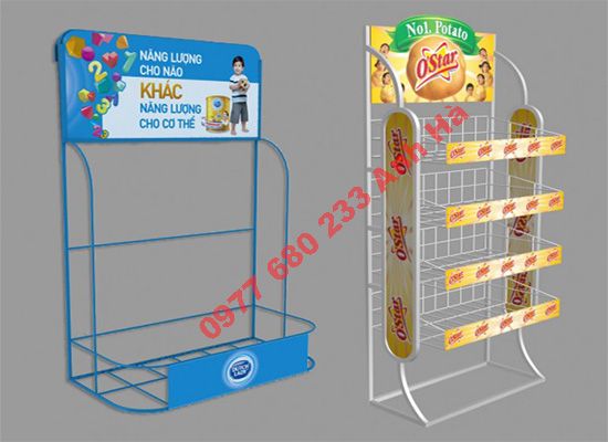 Xưởng Sản Xuất các loại Kệ Quảng Cáo số lượng sỉ lẻ tận xưởng