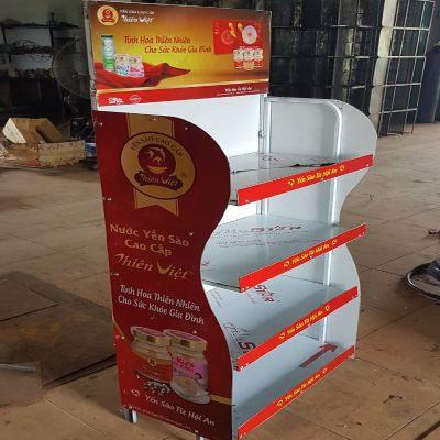 kệ sắt trưng bày sp